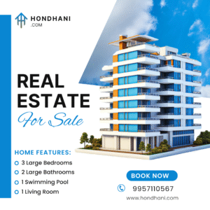 Blue and White Modern Real Estate For Sale Instagram Post