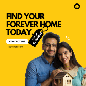 Black and Yellow Home Real Estate Social Media Graphic